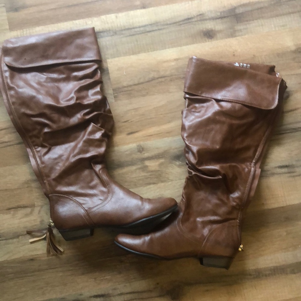 Knee high boots